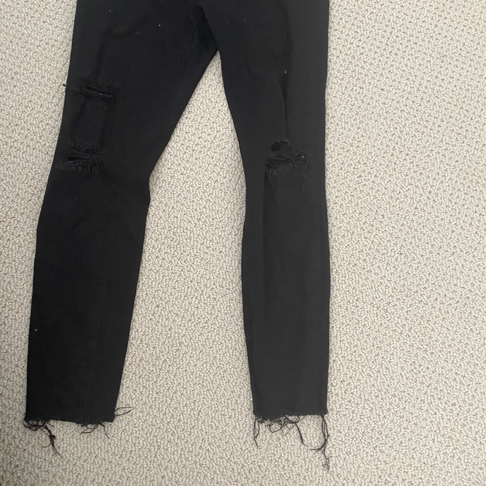 STS blue black denim jeans